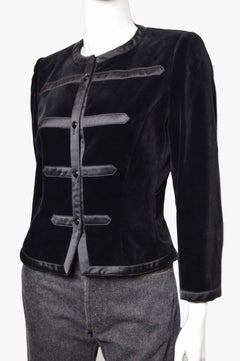 Vintage Guy Laroche Velvet Blazer, 1980s