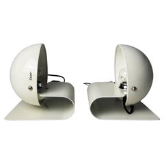 Vintage Guzzini 'Bugia' Table Lamps (Pair) - 1970s Design by Giuseppe Cormio
