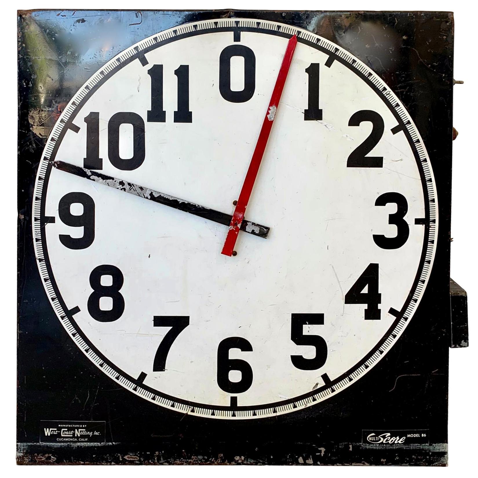 Vintage Gymnasium Clock