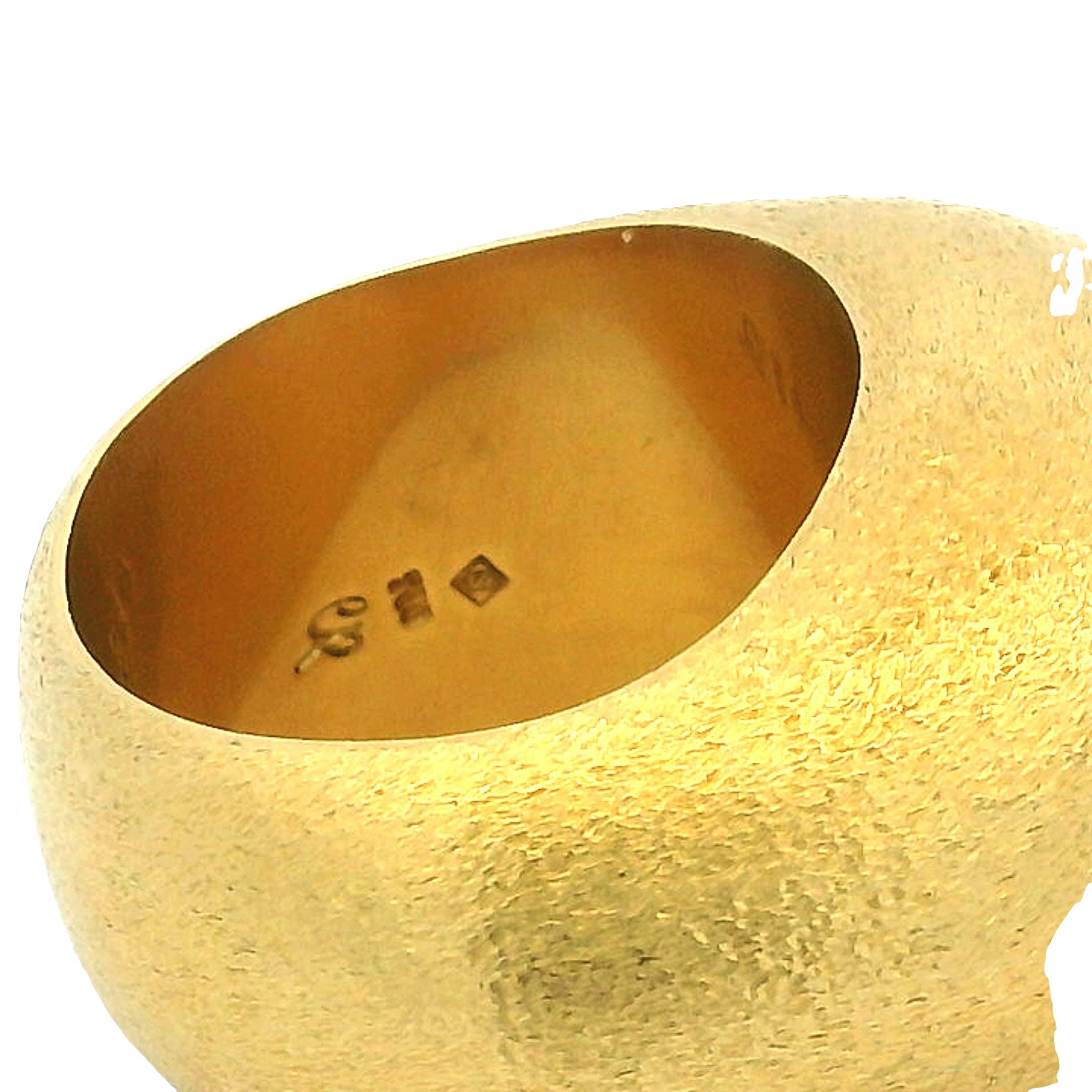 Contemporain Signé H. Stern Bague Vintage 18K 