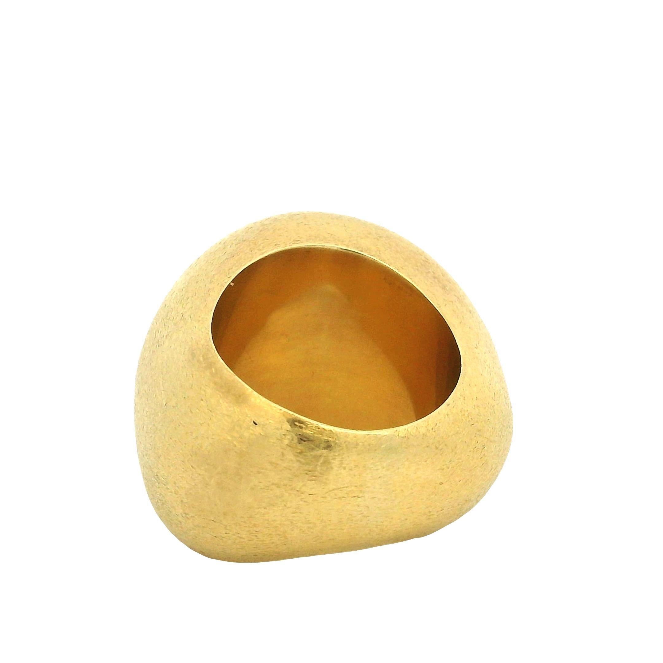 Signé H. Stern Bague Vintage 18K 