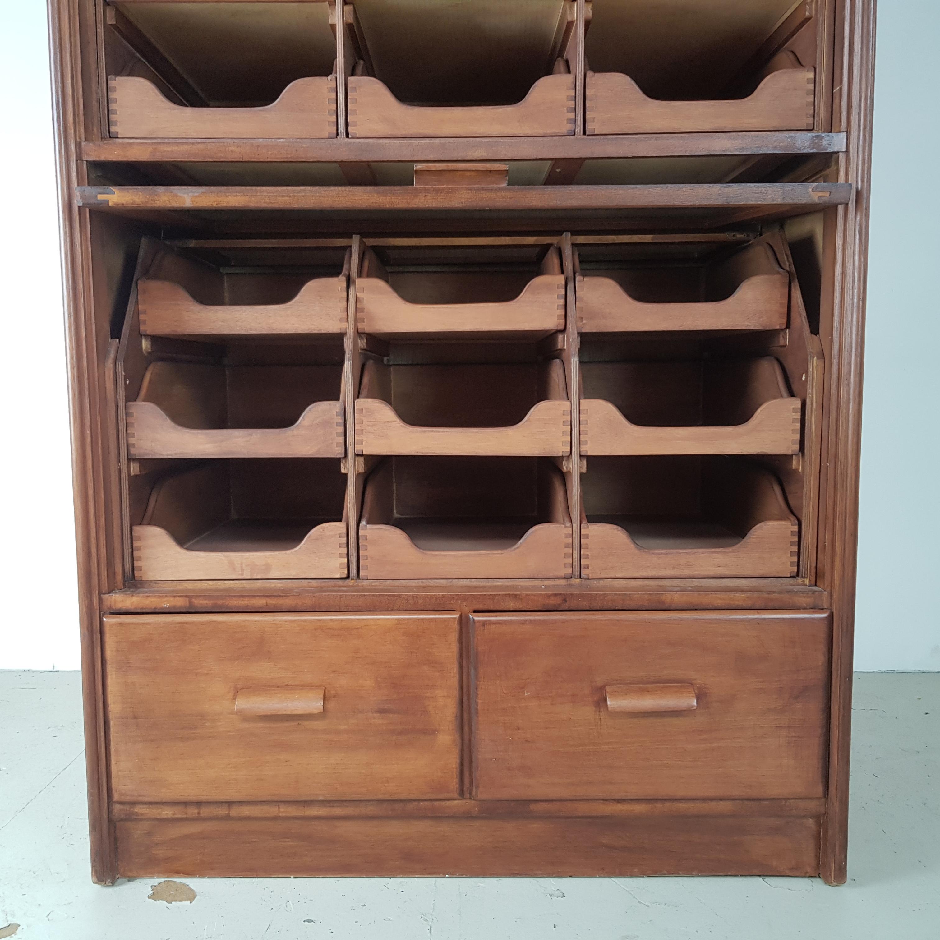 Vintage Haberdashery Cabinet Shop Display 3