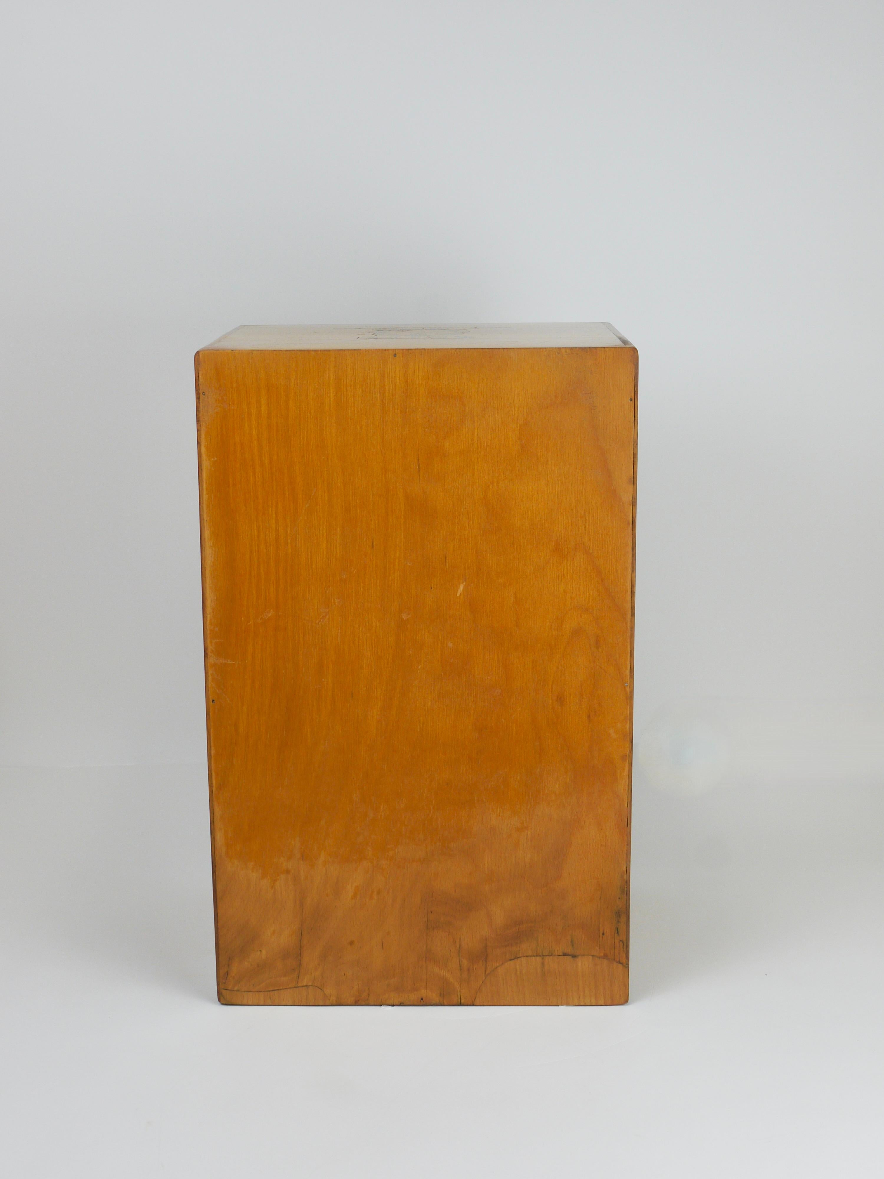 Armadietto in legno per merceria d'epoca, Kette, Austria, anni '30 in vendita 9