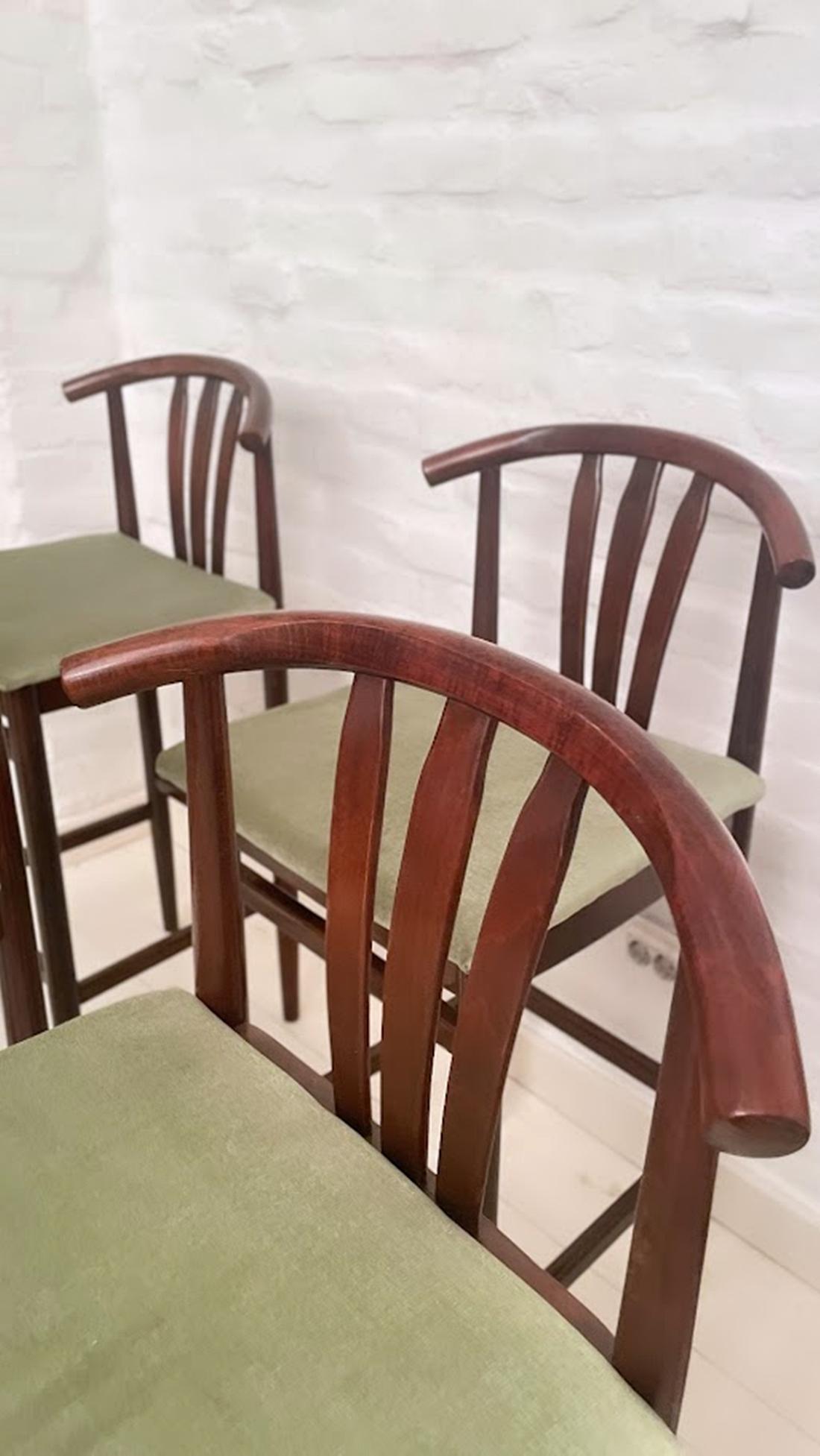 Tabourets de bar HajduThonet, Hongrie, années 1970 en vente 3