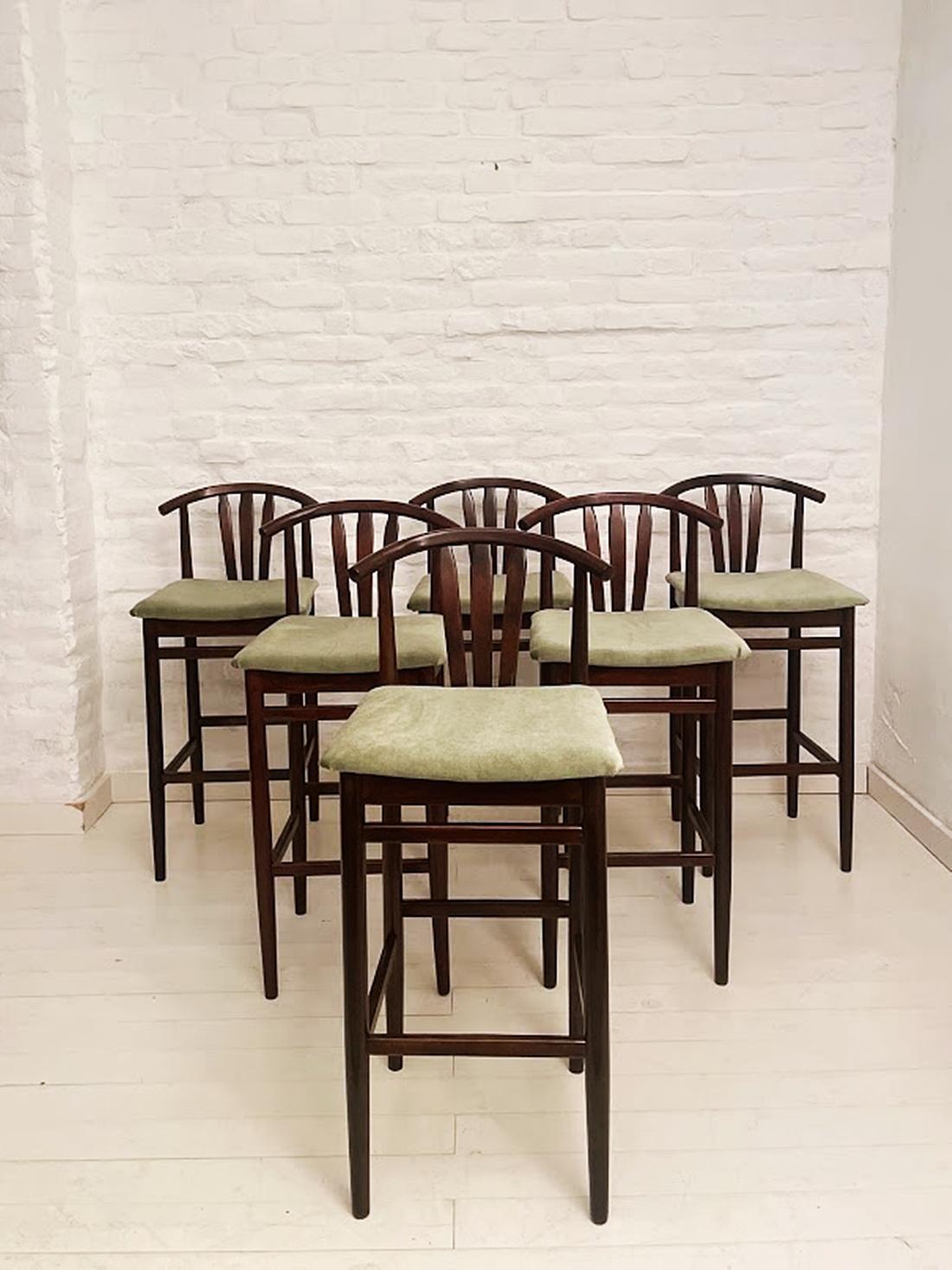 Tabourets de bar HajduThonet, Hongrie, années 1970 en vente 1