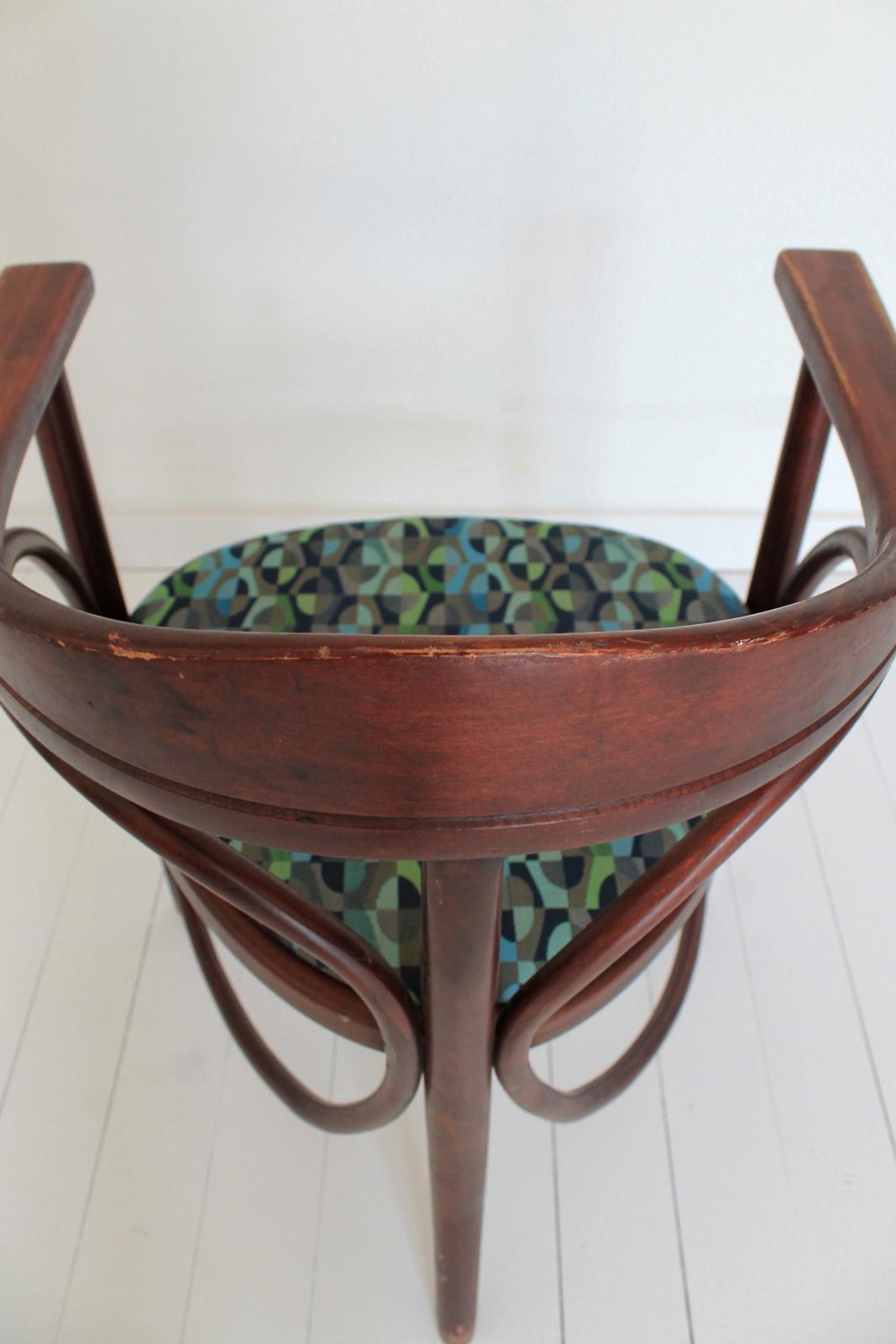 Vintage HajduThonet Schreibtischstuhl Nr 81 Rondo 1980 Ungarn 3