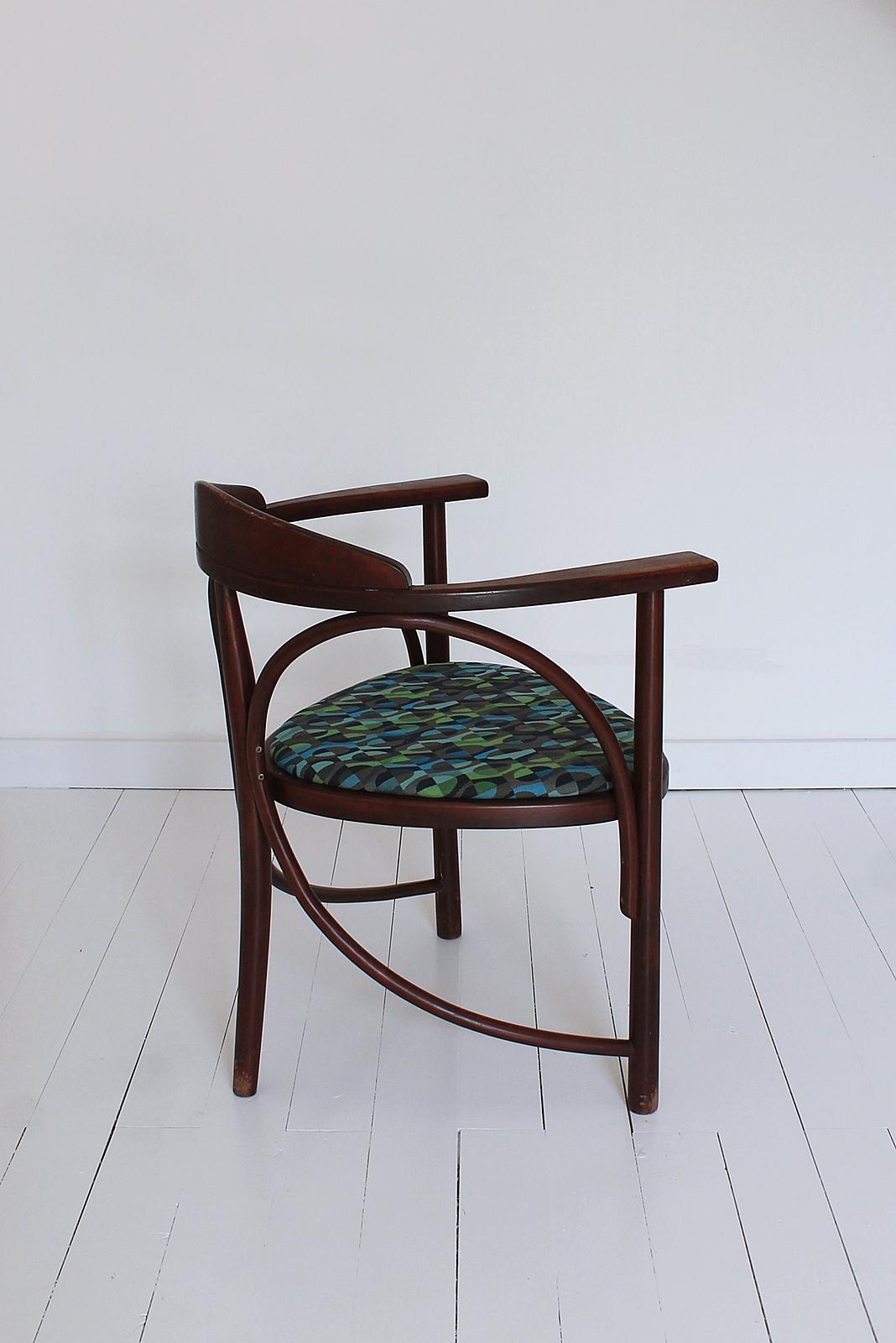 Vintage HajduThonet Schreibtischstuhl Nr 81 Rondo 1980 Ungarn (Ungarisch)