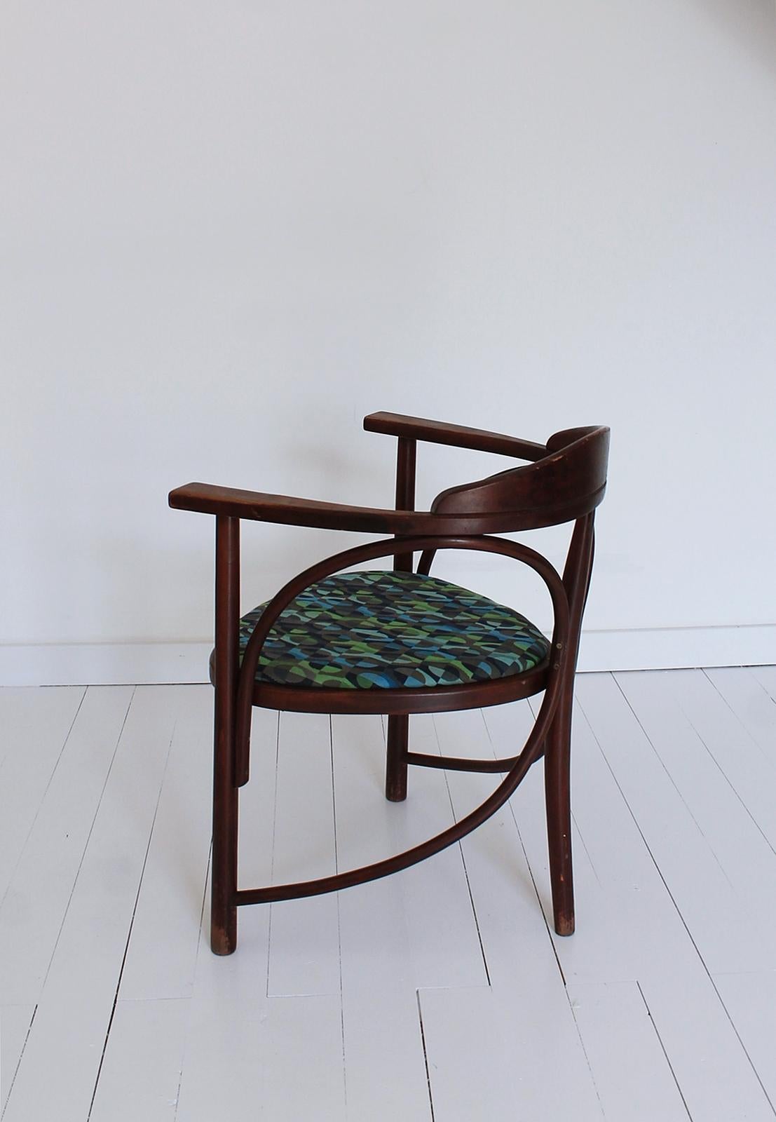 Vintage HajduThonet Schreibtischstuhl Nr 81 Rondo 1980 Ungarn im Zustand „Gut“ in Debrecen-Pallag, HU