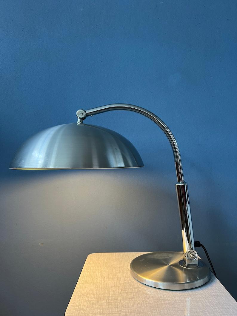 Bauhaus Vintage Hala Busquet/Hala 144 Table Lamp by Herman Busquet, 1970s For Sale