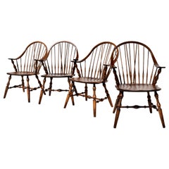 Vintage Hale of Vermont Windsor Spindle Back Dining Chairs