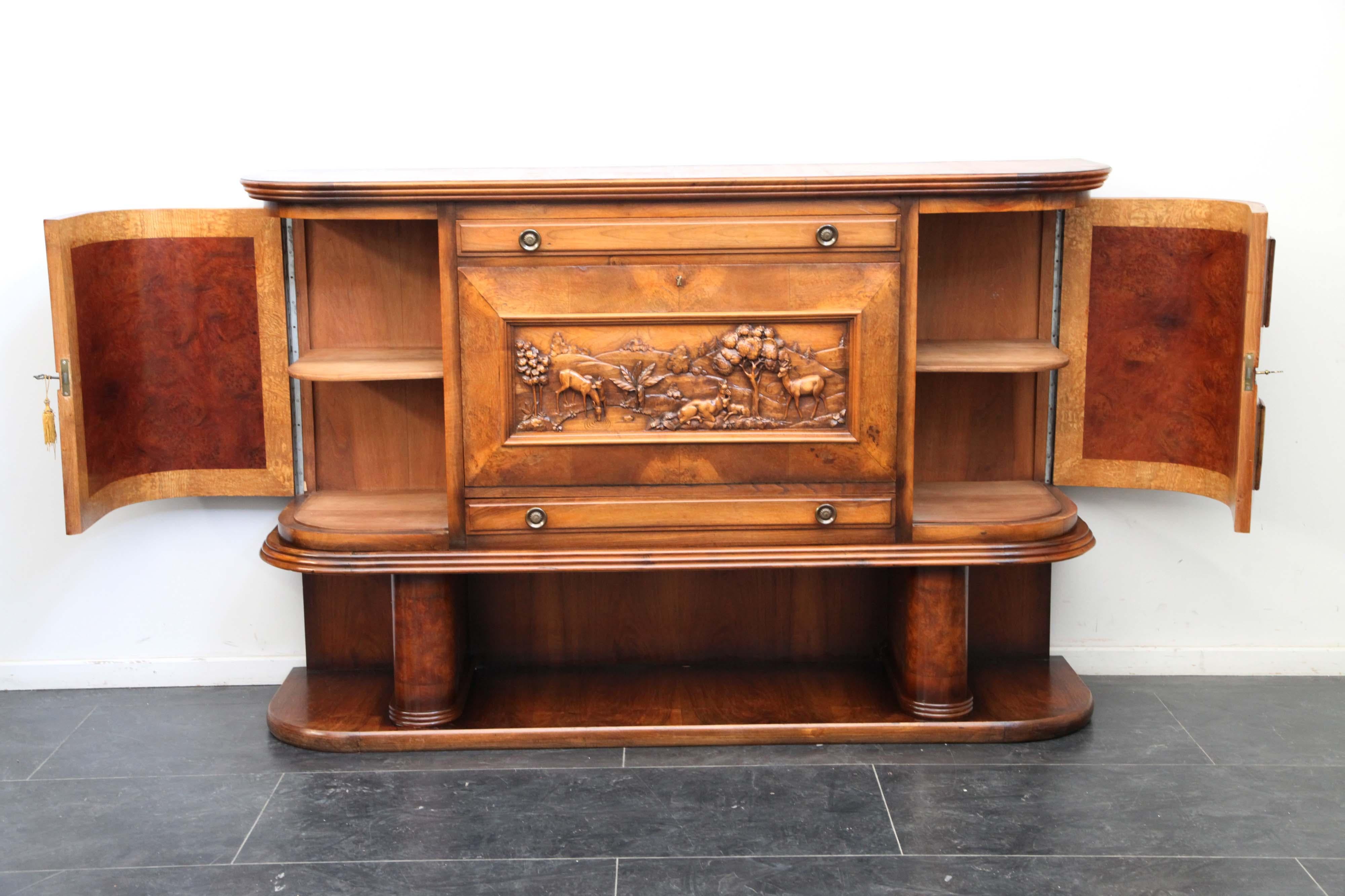 Italian Vintage Hall Sideboard, 1930s For Sale