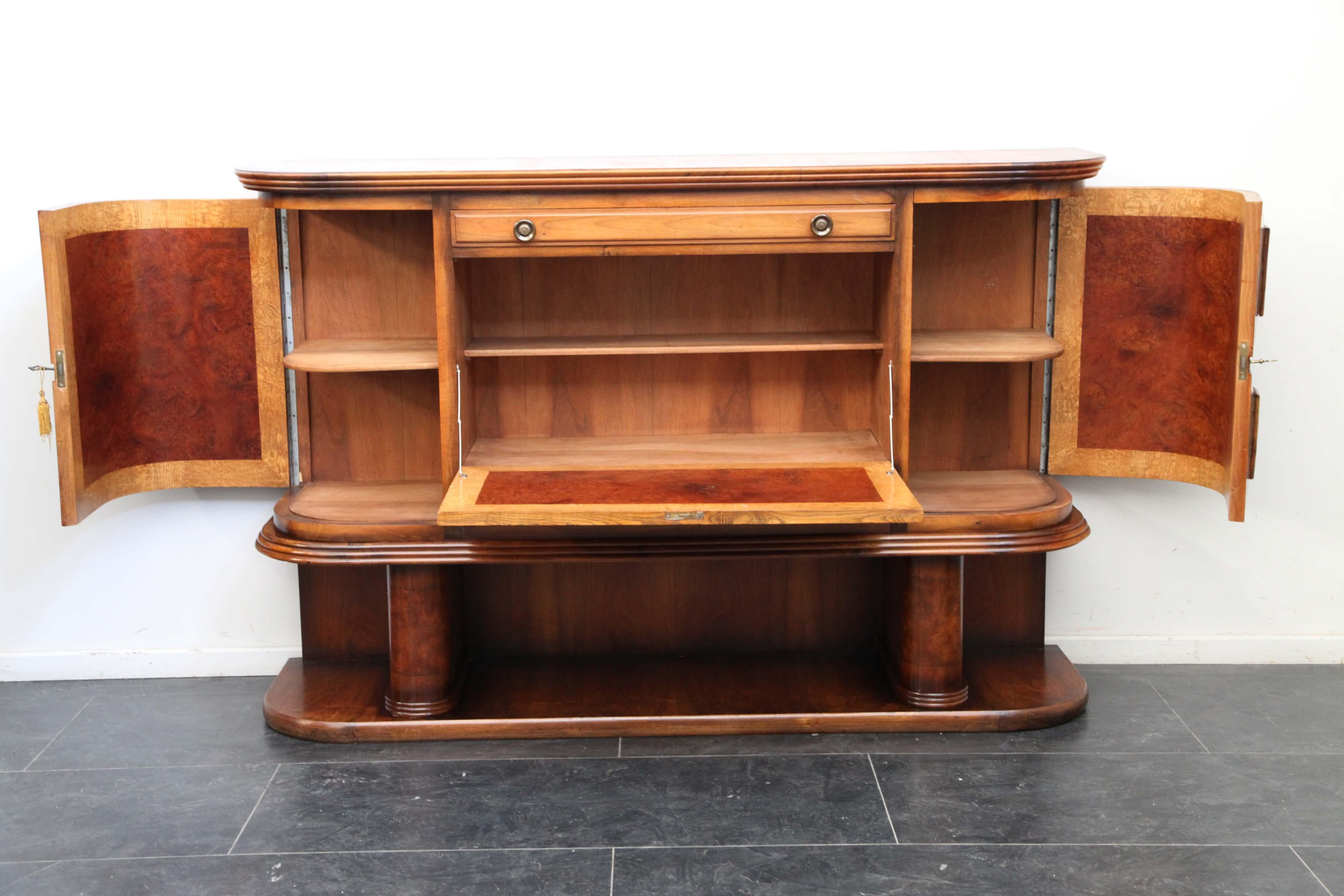 Vintage Hall Sideboard, 1930s In Good Condition For Sale In Montelabbate, PU