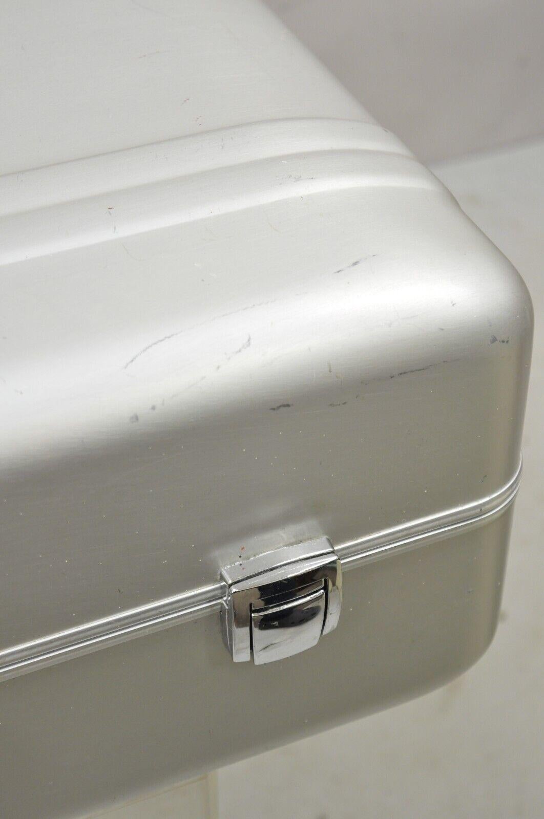 20th Century Vintage Halliburton Centurion Elite Aluminum Case Hard Suitcase Briefcase