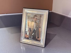 Vintage Hallmarked Sterling Silver Photo Frame 1978 Silver Anniversary 25 Years