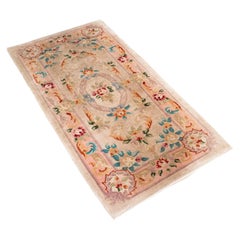 Tapis de couloir vintage oriental, tapis décoratif, fin du 20ème siècle, vers 1970