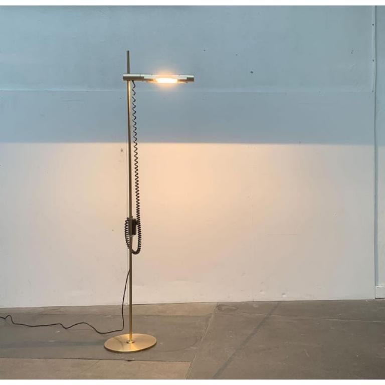 Mid-Century moderno Lampada da terra Halo 250 vintage di Rosemarie & Rico Baltensweiler, 1970 in vendita