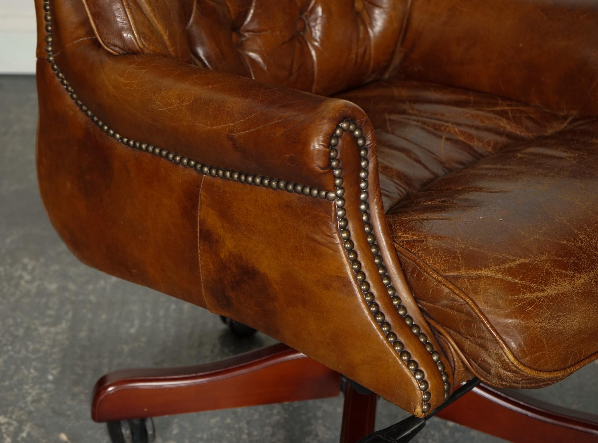 VINTAGE HALO Style SWIVEL OFFICE CHAiR VERY COMFORTABLE 4