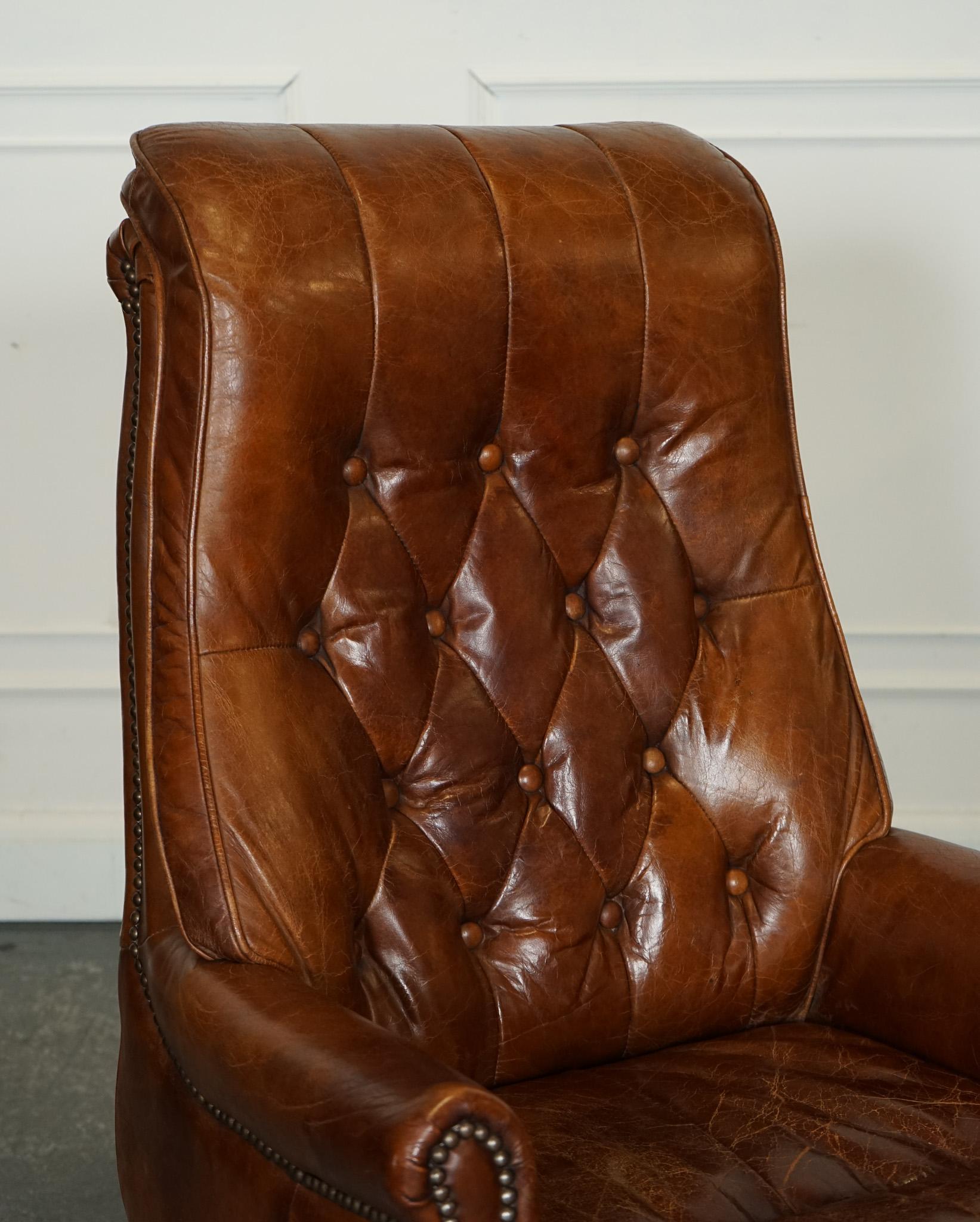 VINTAGE HALO Style SWIVEL OFFICE CHAiR VERY COMFORTABLE 6