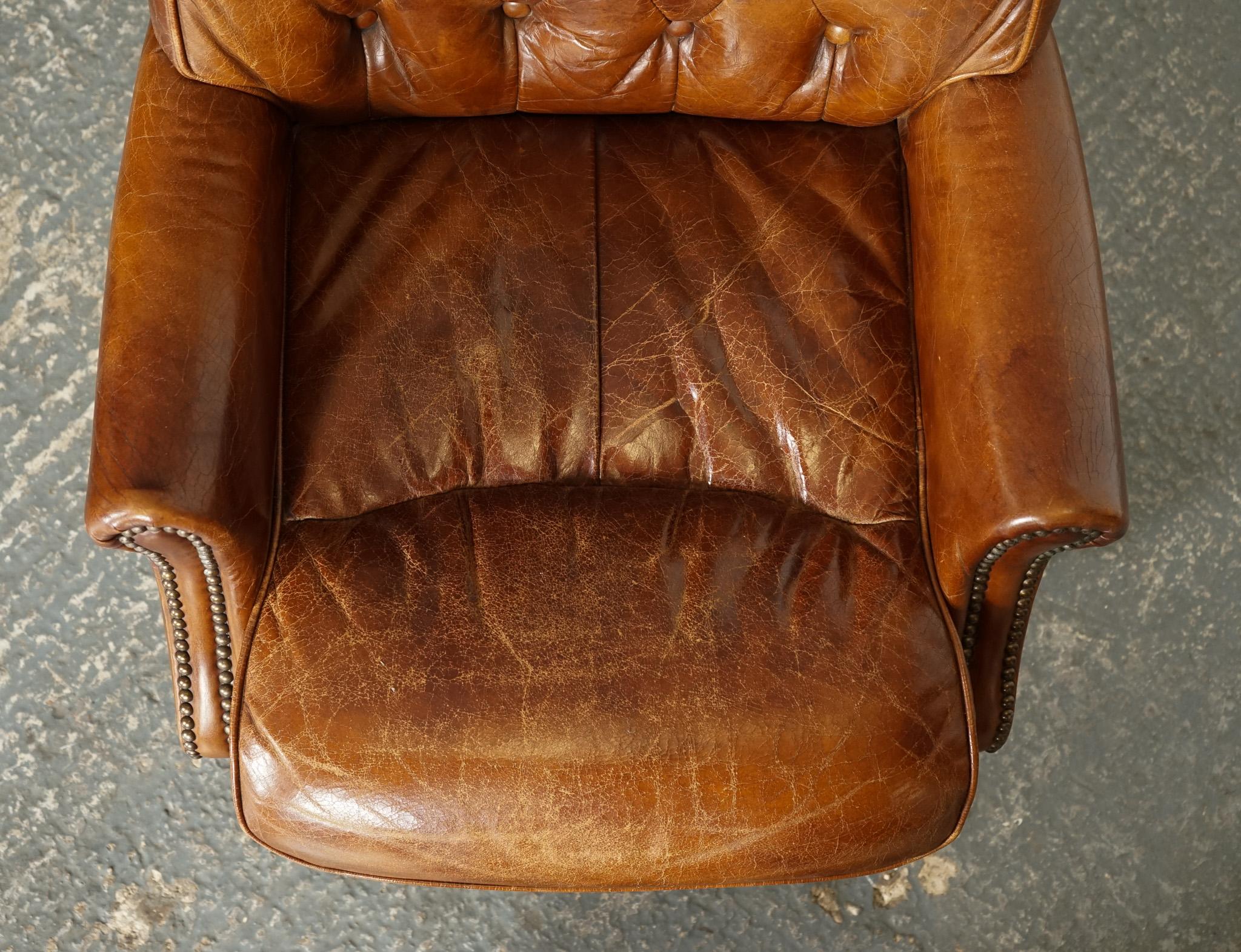 VINTAGE HALO Style SWIVEL OFFICE CHAiR VERY COMFORTABLE 9