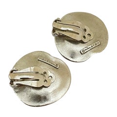 Vintage HALSTON signed vintage designer clip on earrings