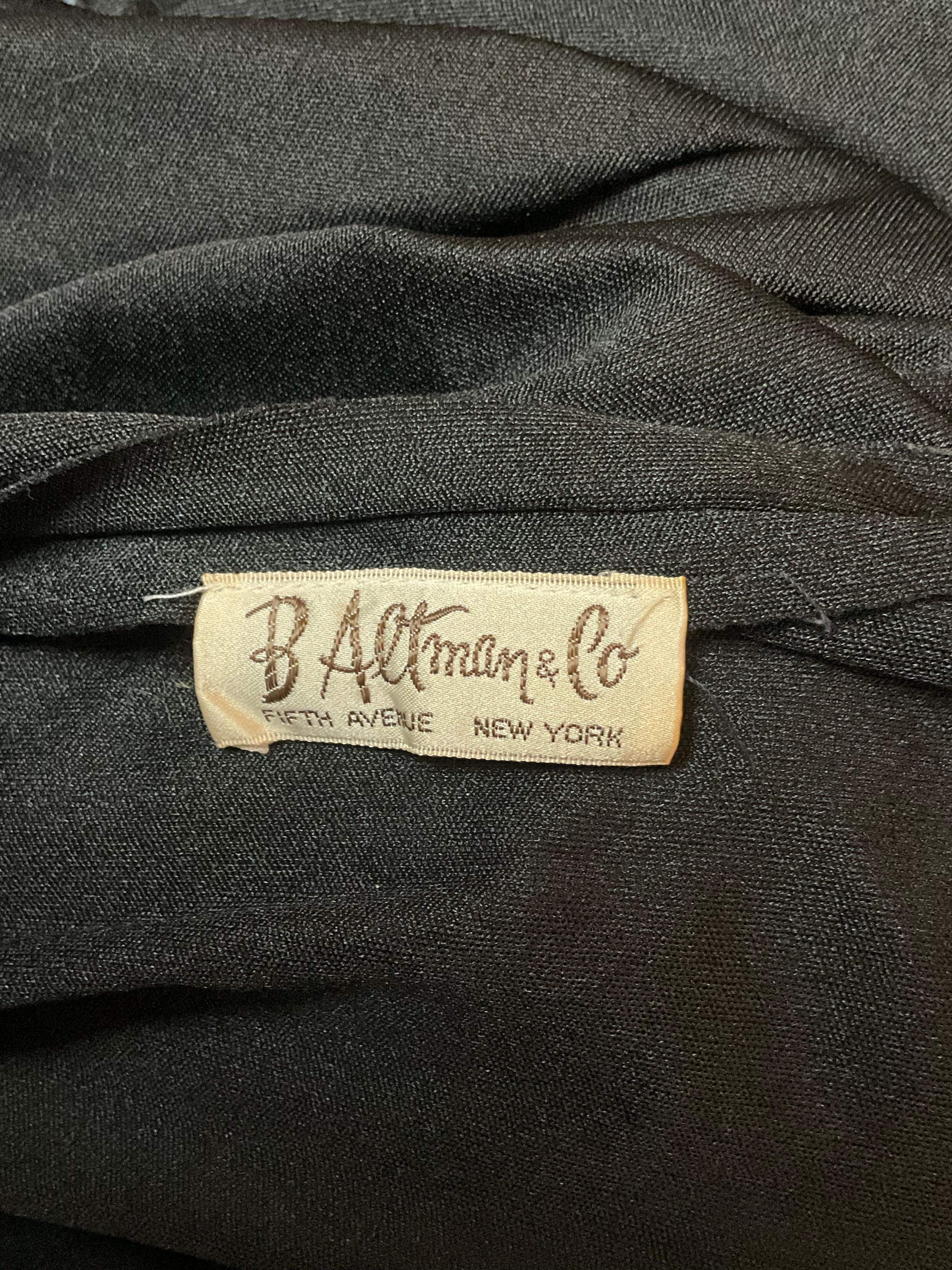Vestido Columna Halston Vintage 4