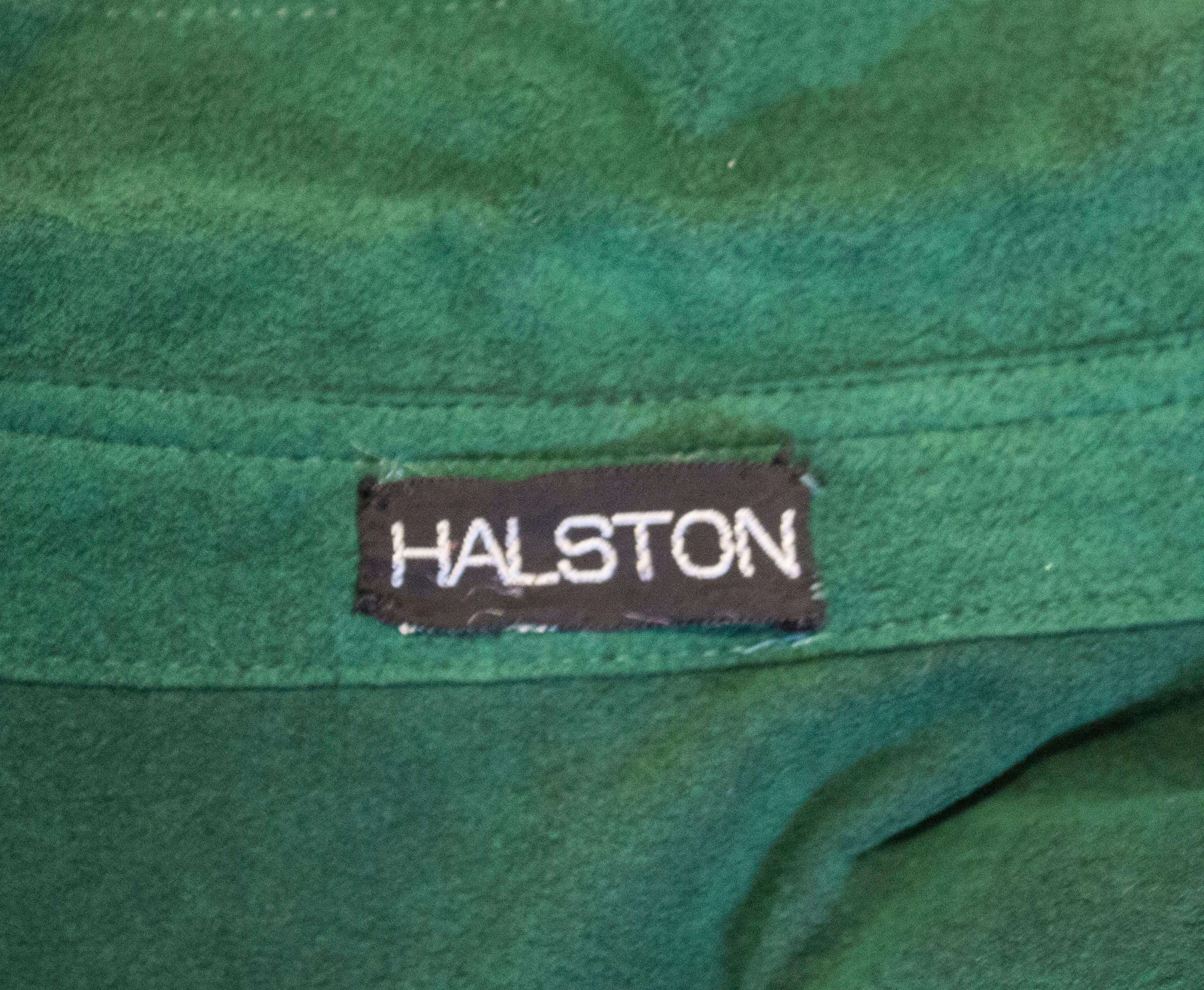 Vintage Halston Ultrasuede Shirt Dress 2