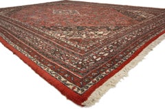 1940's Persian Hamadan Carpet with Traditional Style