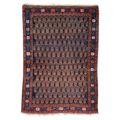 Tapis vintage de Hamadan du 20ème siècle, tapis ancien de Hamadan, tapis vintage, tapis ancien