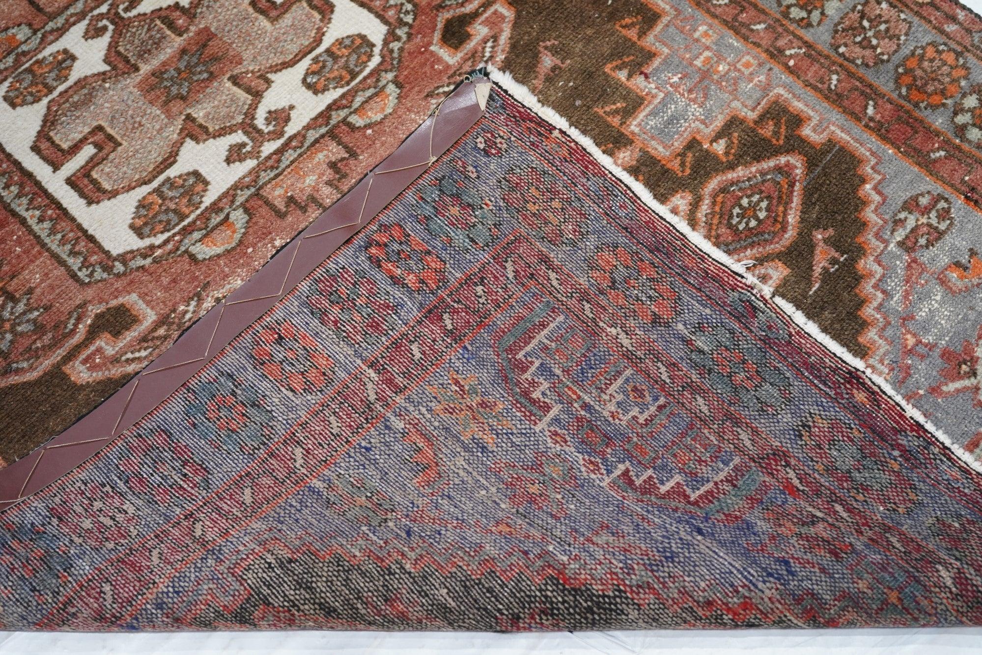 Tappeto Vintage Hamadan 4'1'' x 7'1'' in vendita 3