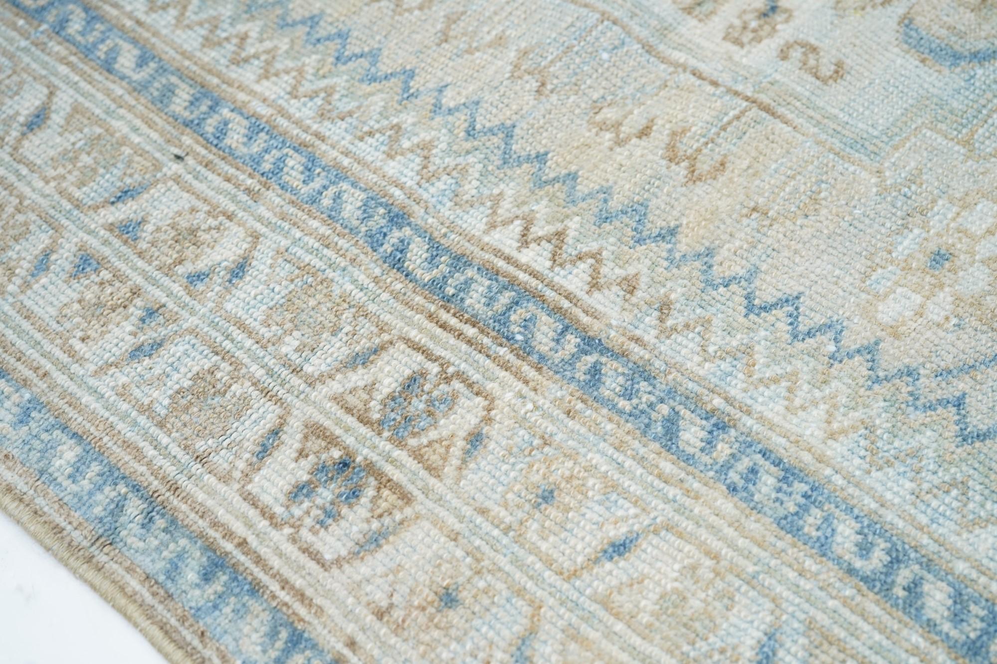 Wool Vintage Hamadan Rug 4'2'' x 6'4'' For Sale