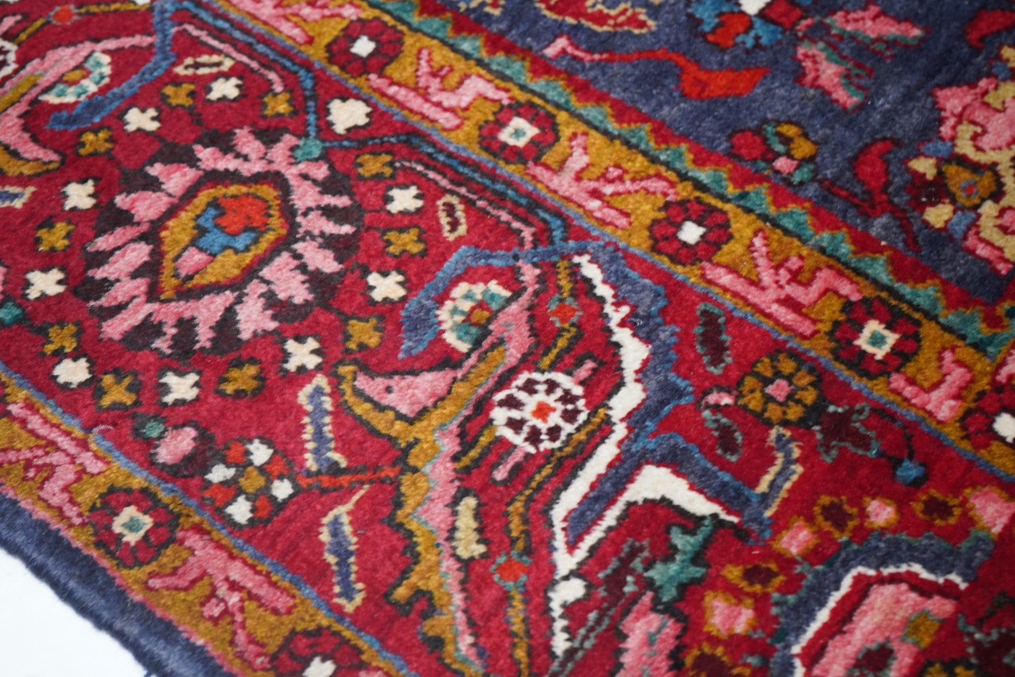 20th Century Vintage Hamadan Rug 7'5'' x 11'5'' For Sale