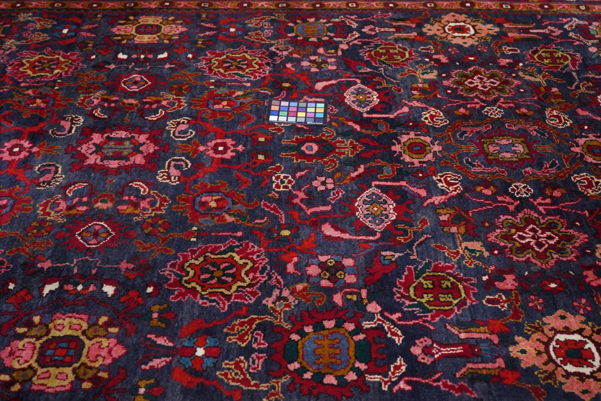 Vintage Hamadan Rug 7'5'' x 11'5'' For Sale 3