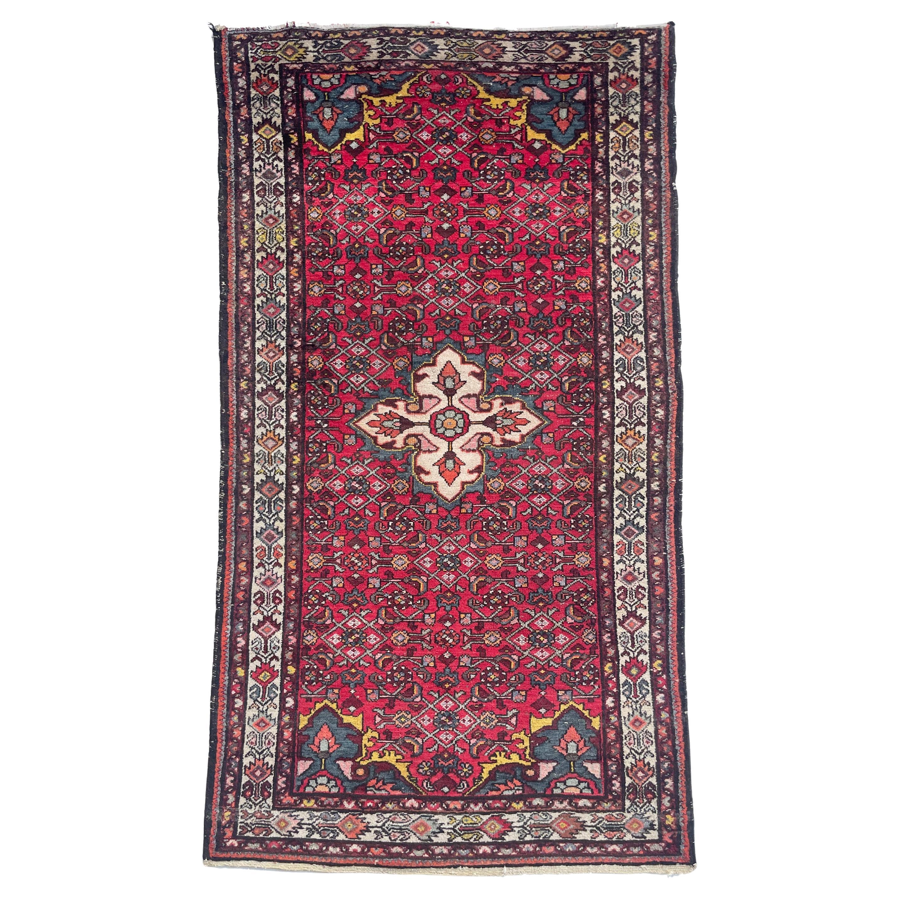 Alfombra vintage Hamadan, c. 1940-50