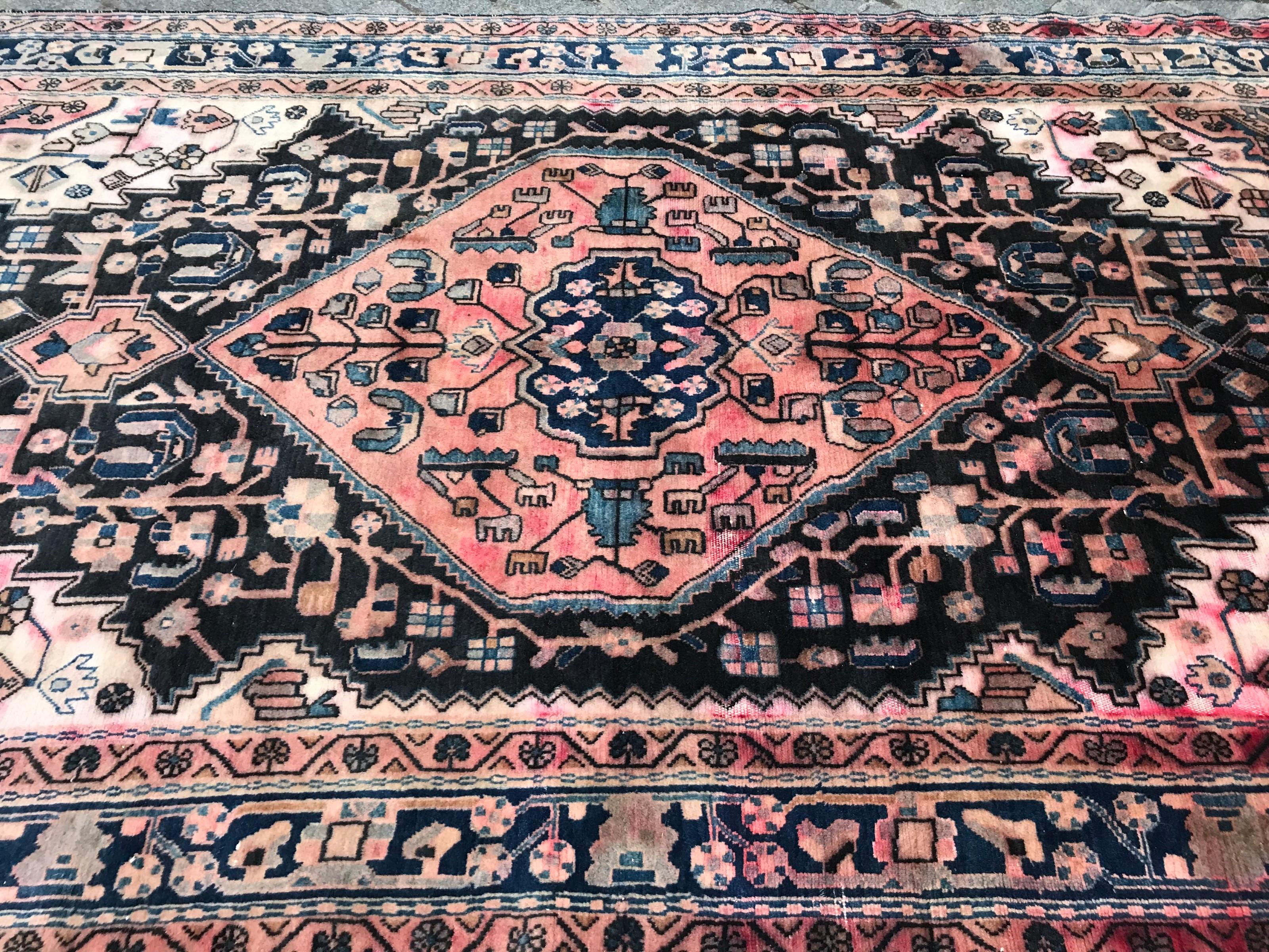 Tappeto Hamadan vintage in vendita 7