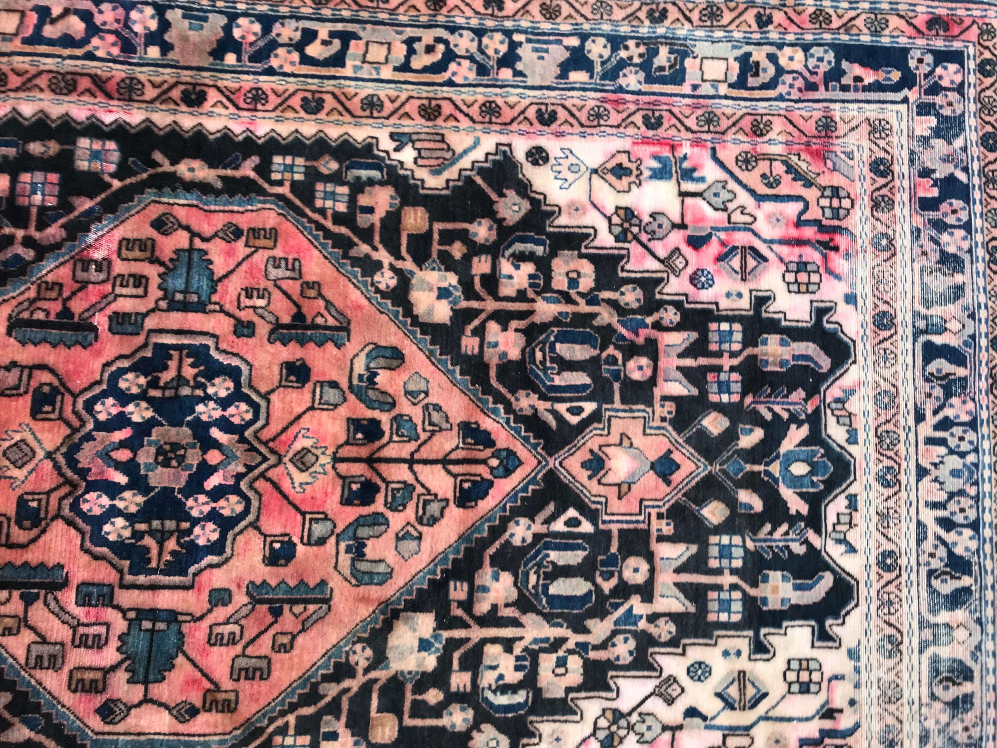 Kazako Tappeto Hamadan vintage in vendita