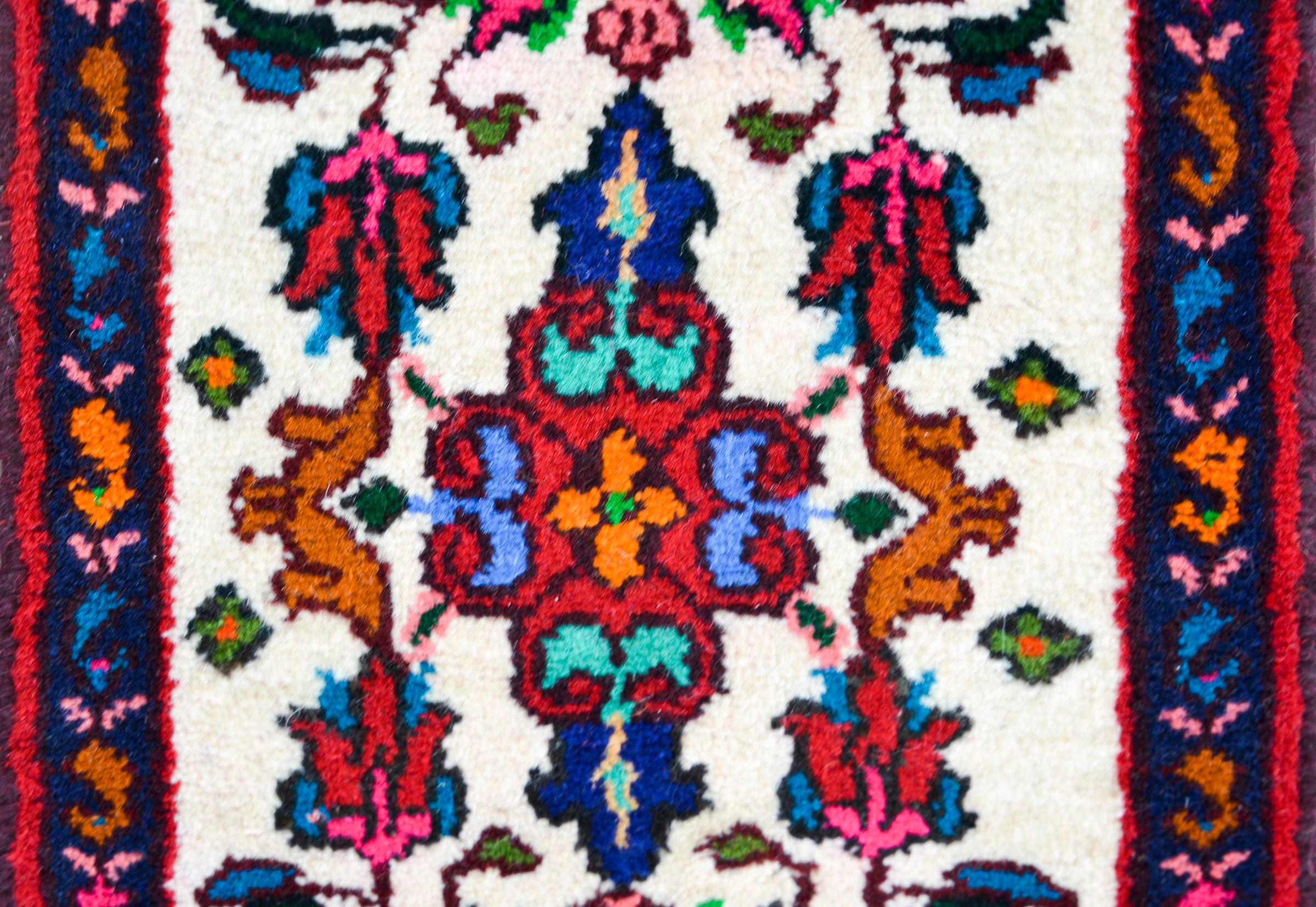 Tribal Vintage Hamadan Rug For Sale