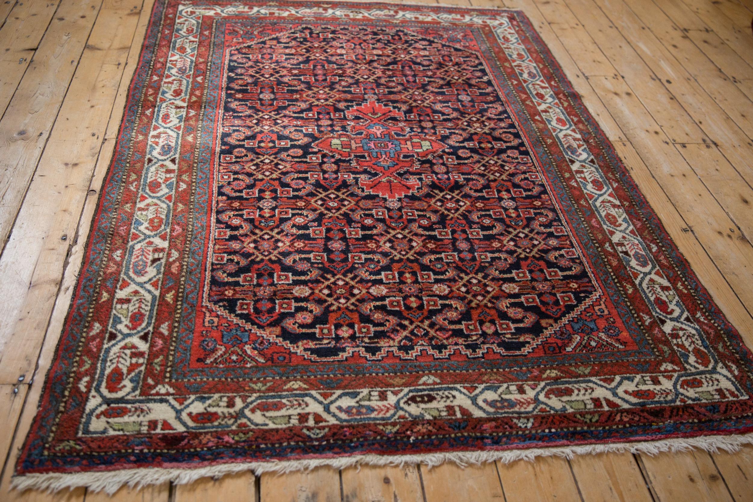 Mid-20th Century Vintage Hamadan Rug For Sale