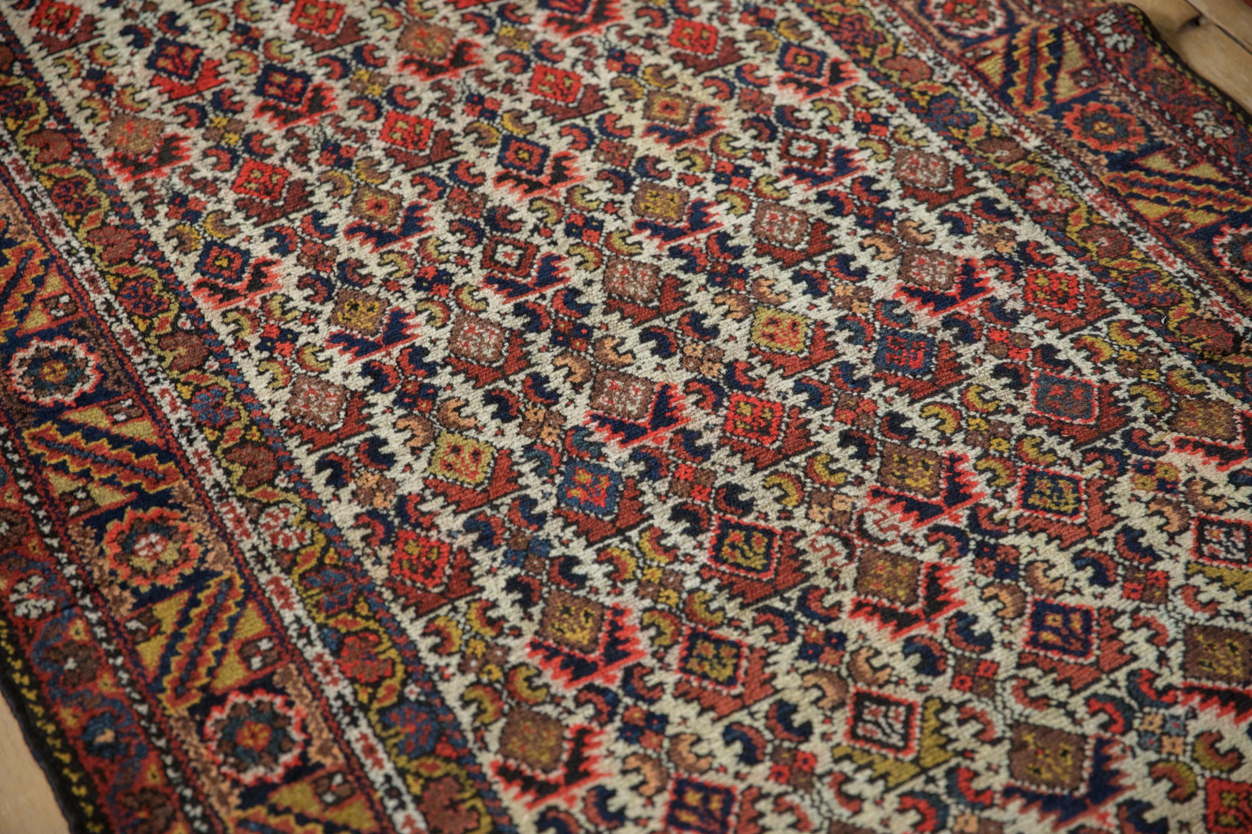 Vintage Hamadan Rug Runner For Sale 2