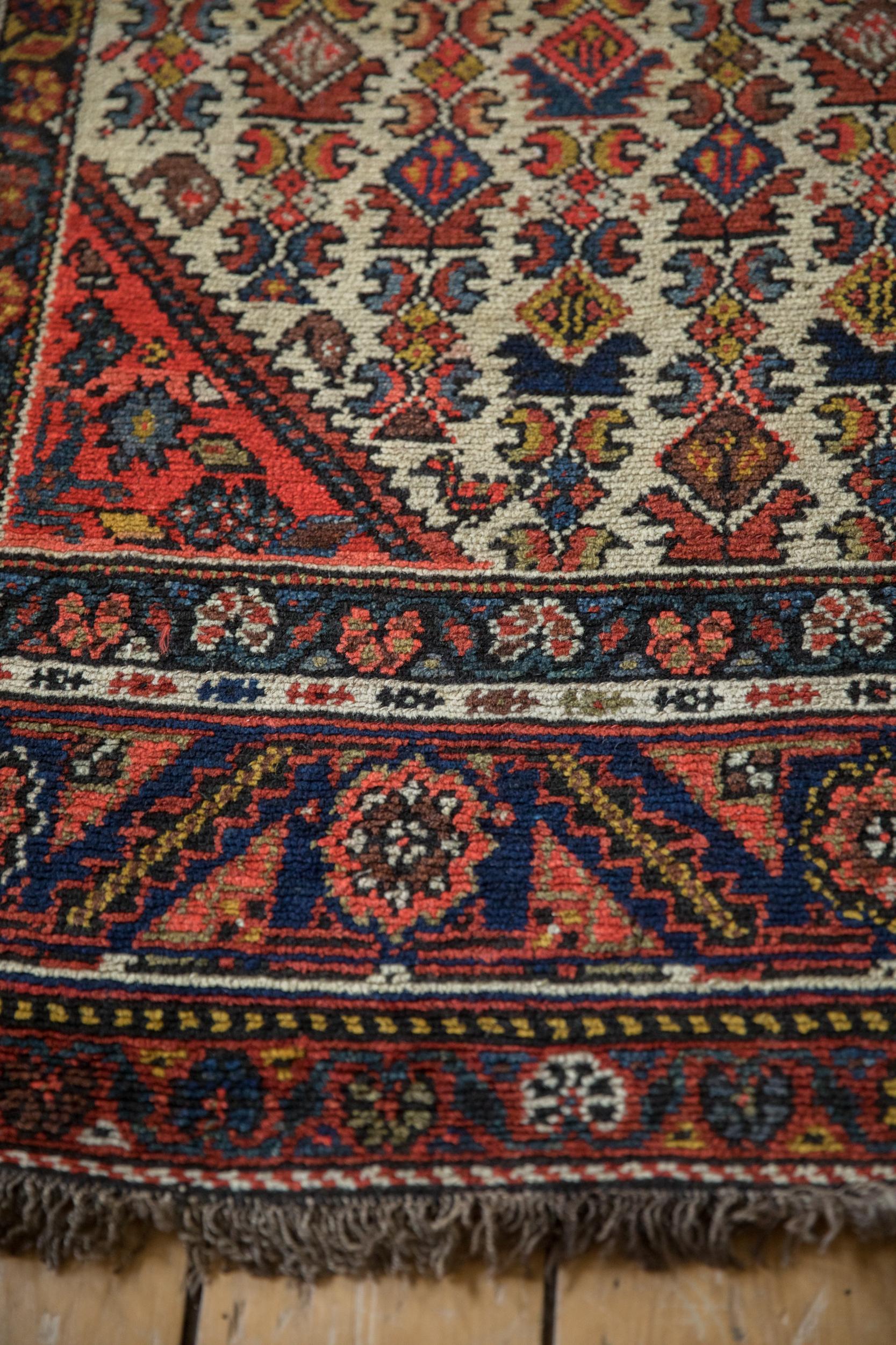 Vintage Hamadan Teppich Läufer im Angebot 1