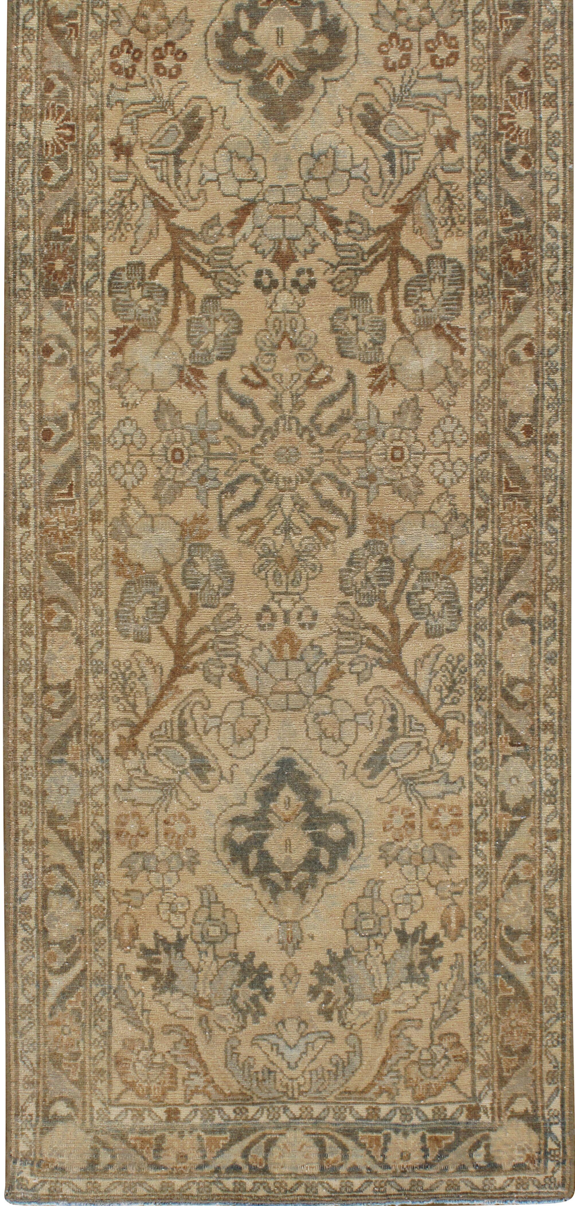 Tessuto a mano Runner Hamadan Vintage 2'5 x 16'5 in vendita