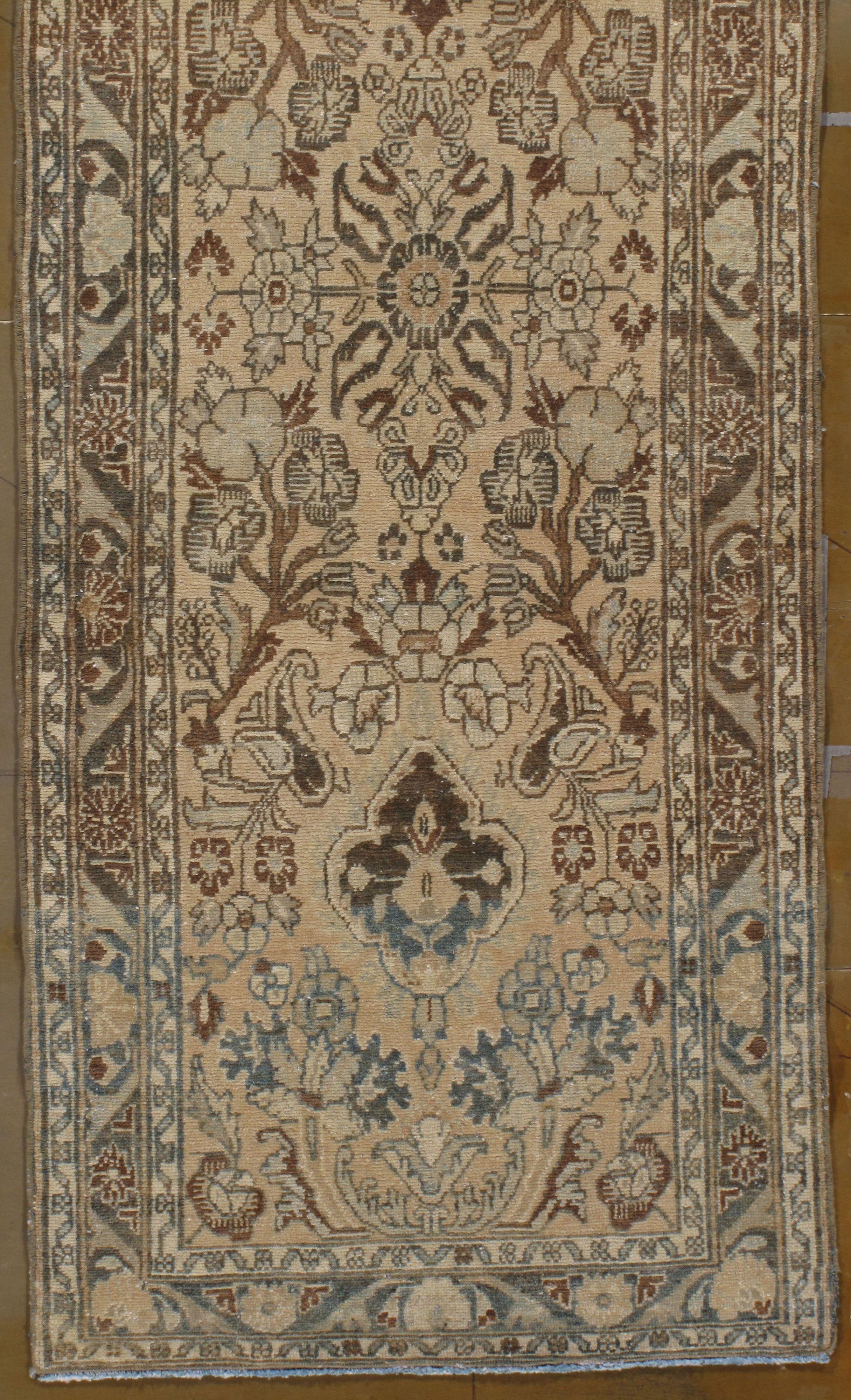 Runner Hamadan Vintage 2'5 x 16'5 In condizioni buone in vendita a New York, NY