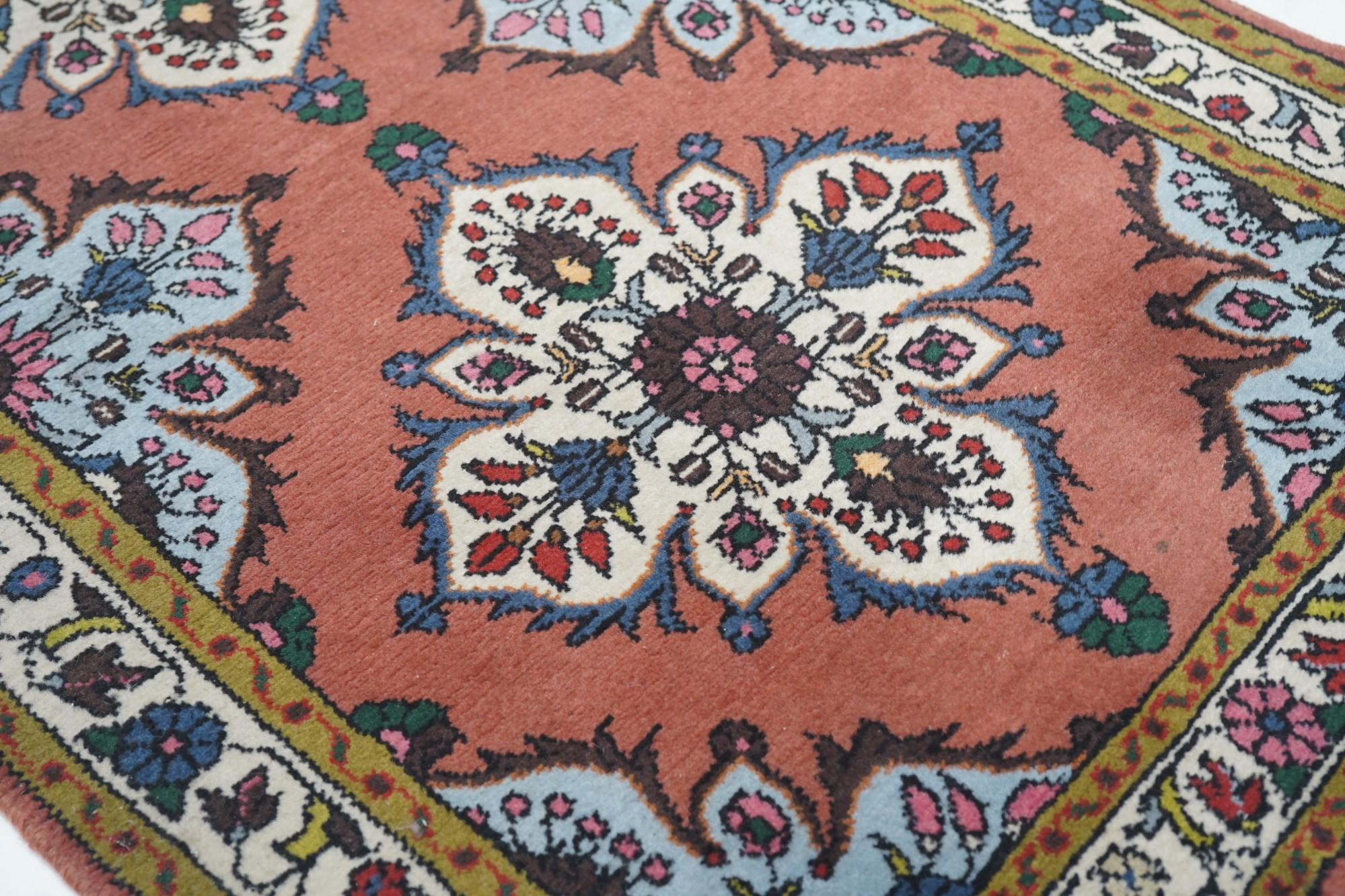 Wool Vintage Hamadan Runner For Sale