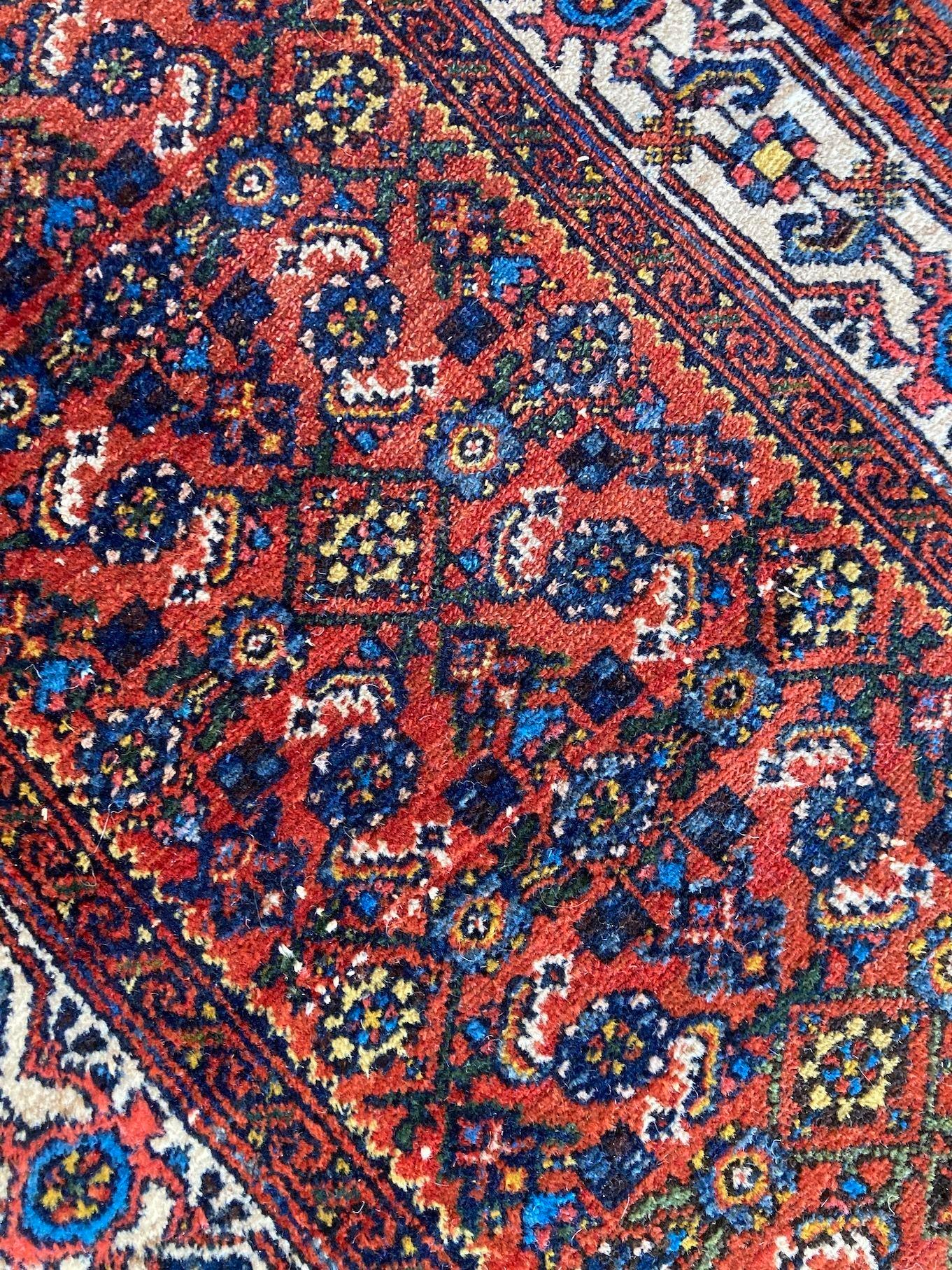 Vintage Hamadan Runner 2.83m x 0.76m For Sale 5