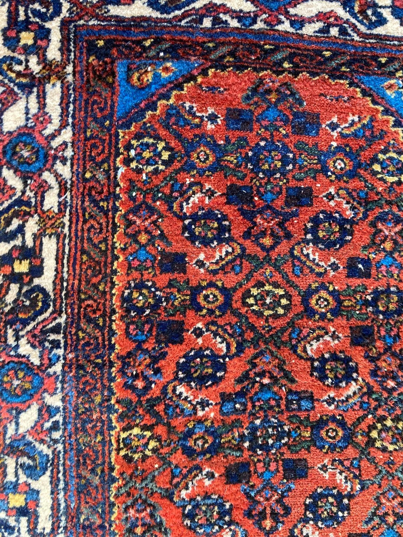 Vintage Hamadan Runner 2.83m x 0.76m For Sale 6