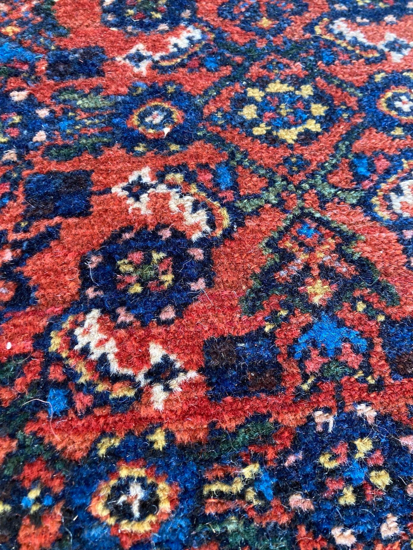 Vintage Hamadan Runner 2.83m x 0.76m For Sale 8