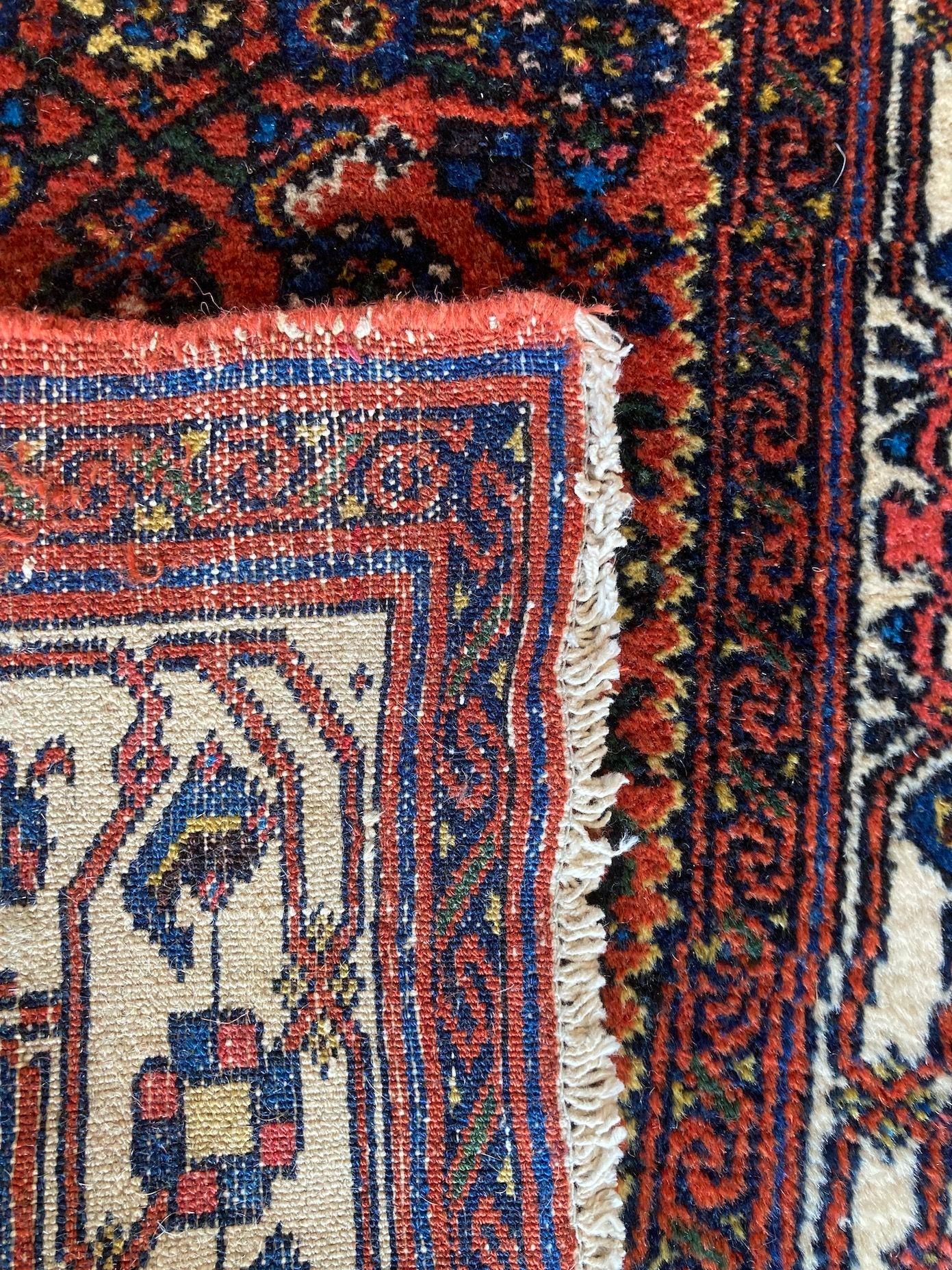 Vintage Hamadan Runner 2.83m x 0.76m For Sale 11