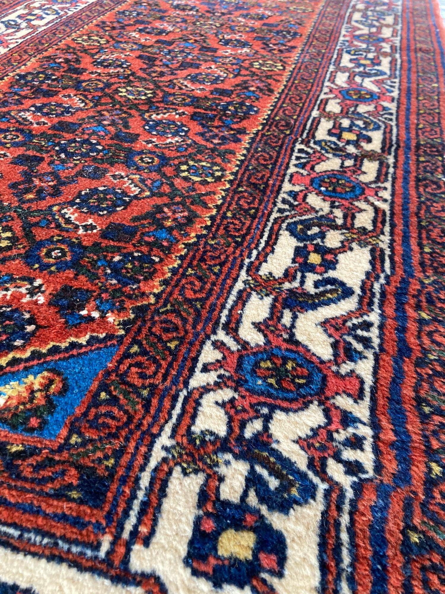 Vintage Hamadan Runner 2.83m x 0.76m For Sale 3