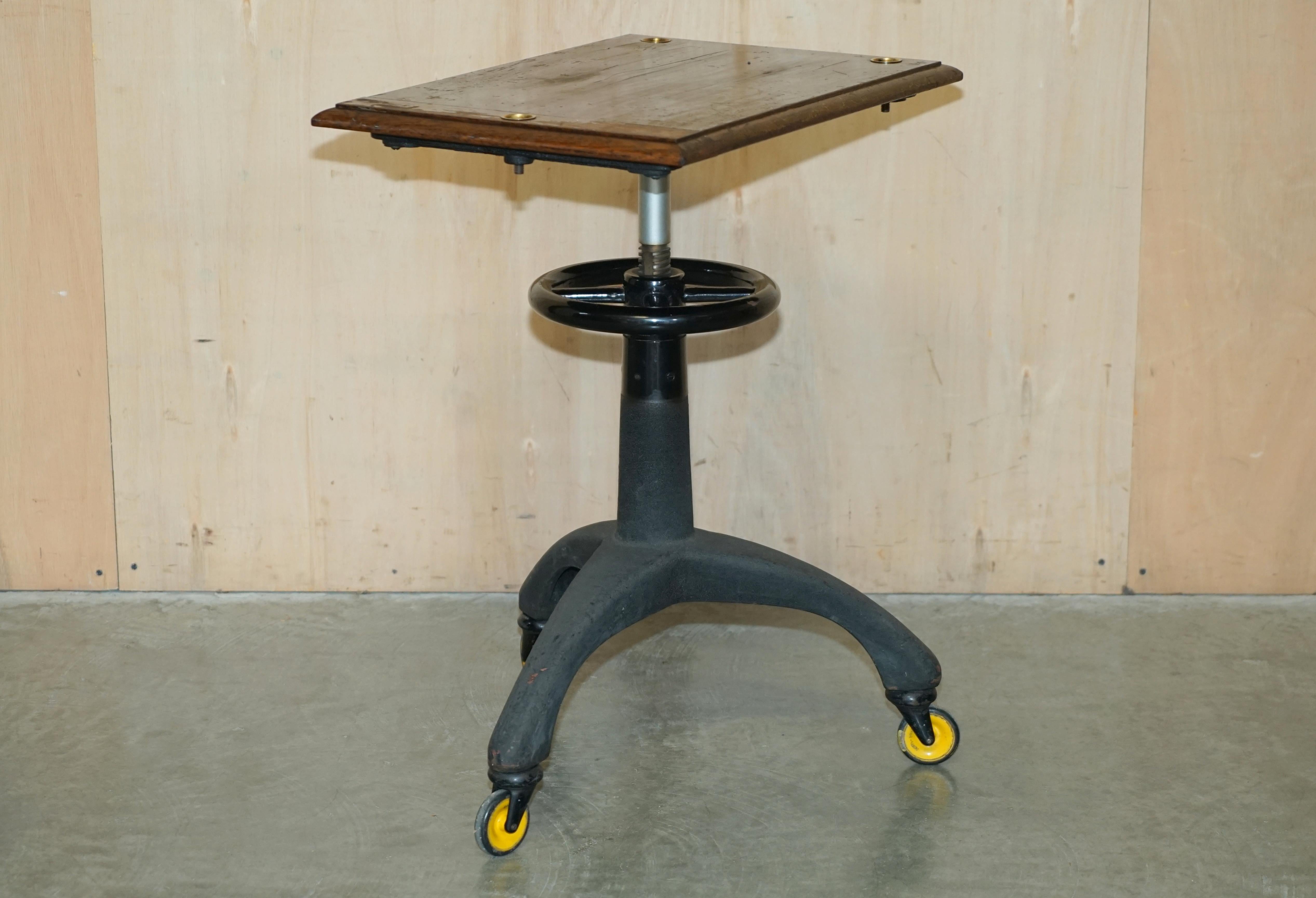 Royal House Antiques

Royal House Antiques is delighted to offer for sale this Vintage circa 1920's Hamblin London LTD height adjustable Opticians table with wheels

Please note the delivery fee listed is just a guide, it covers within the M25 only
