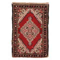 Vintage Persian Hamedan Mat