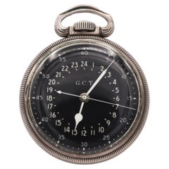Hamilton Hamilton GCT AN 5740 4992B 22 Jewell .800 Silver Orologio da tasca d'epoca